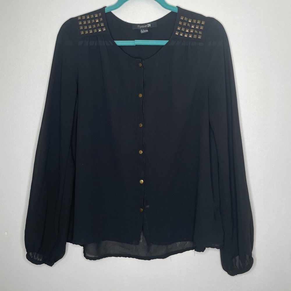 Forever 21 long sleeve blouse. Size medium